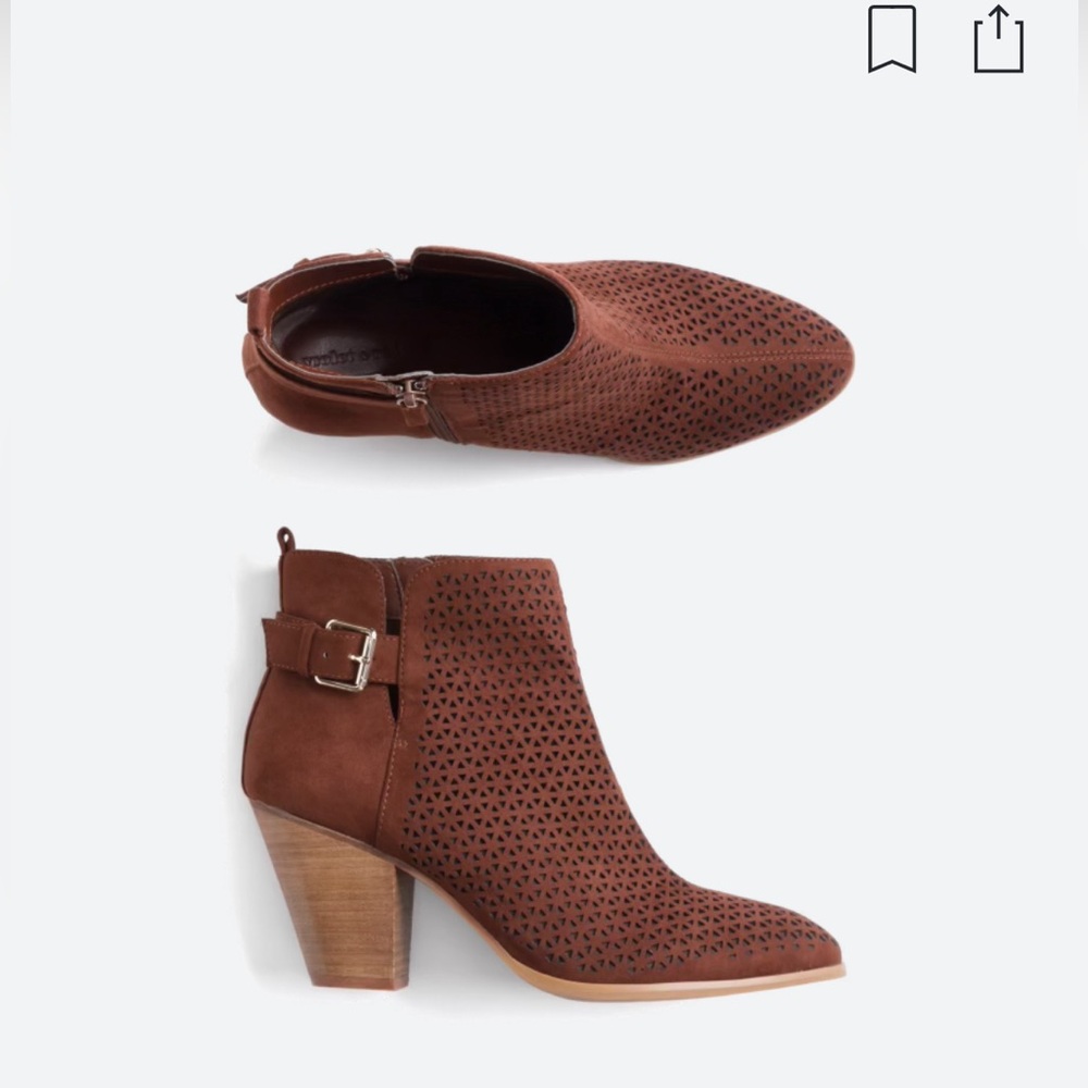 Violet and Red Jackie Bootie